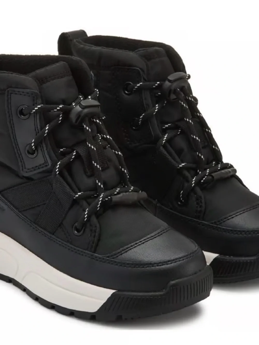 Sorel Kids Whitney II Plus Lace Winter Boot - Black